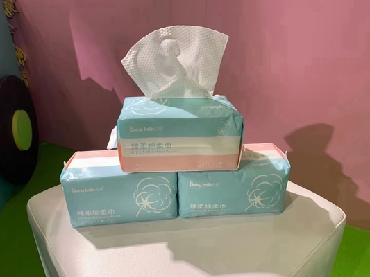 옮길 수 있는 형광성의 표백제 없는 80 / 100 PC 초유연 휴지
