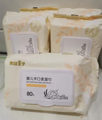 분장 이전 클린을 위한 일회용 손수건은 커버레스스 외피에 직면합니다
