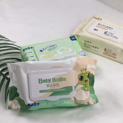 뜨거운 판매 OCM (상대방 상표제품) 오디엠은 중국으로부터 80 PC 버릴 수 있는 습식 와이퍼지를 서비스합니다