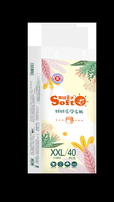 부드러운 표면 OEM Ｓ 사이즈는 아기 기저귀를 끌어올립니다