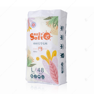 부드러운 마른 신선한 소프트 지금까지 대단히 흡수성 아기 1회용 종이 기저귀 바지