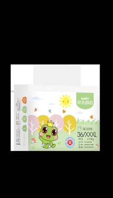 적합해진 Eco 우호적 소프트는 바지 아기 일회용 기저귀를 끌어올립니다