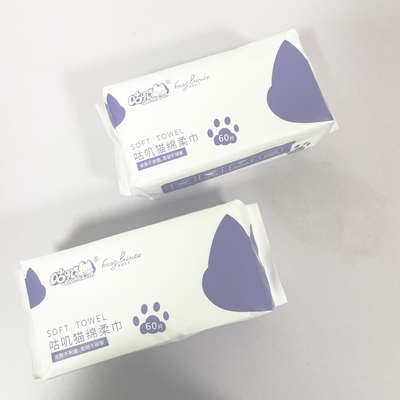 아기들 피부 미용을 위한 면 빈 우븐 버릴 수 있는 건식 와이프