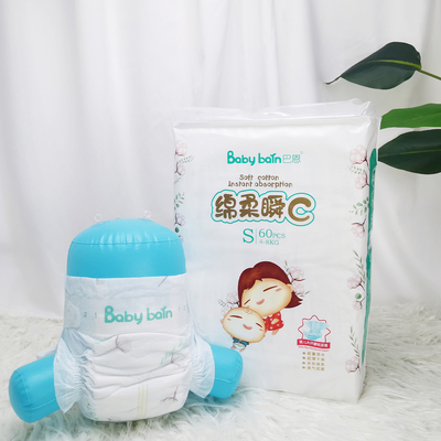 무료 샘플 처분할 수 있는 아기 기저귀 바지 비 길쌈된 Breathable