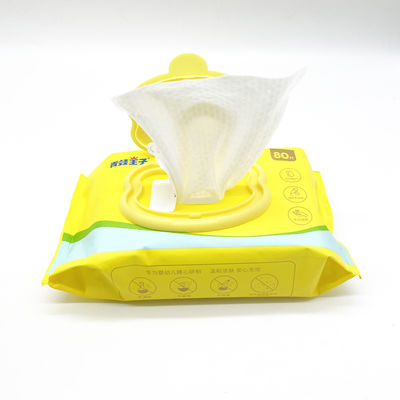 근거하는 과민한 신생 피부 생물 분해성 처분할 수 있는 물티슈 저자극성 식물