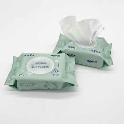 25 모든 연령을 위한 순수한 물 Eco 친절한 생물 분해성 유기 아기 젖은 닦음