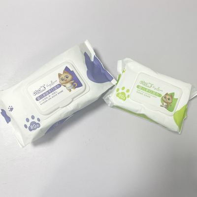 OEM 미니 물티슈 휴대용 파우치 10개 어린이용 일회용 물티슈