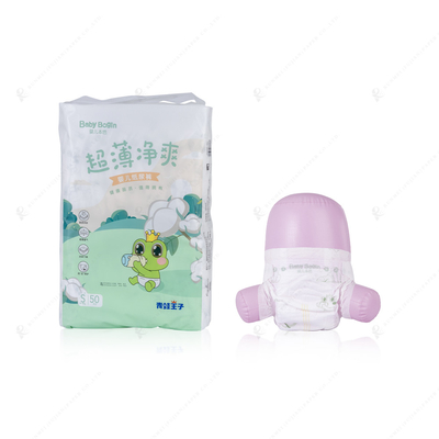 처분할 수 있는 아기 기저귀 S M L XL 크기 OEM는 아기 기저귀를 위로 당깁니다