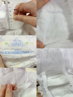 귀여운 부드럽고 마른 버릴 수 있는 갓 태어난 기저귀 아기 기저귀 대량 판매