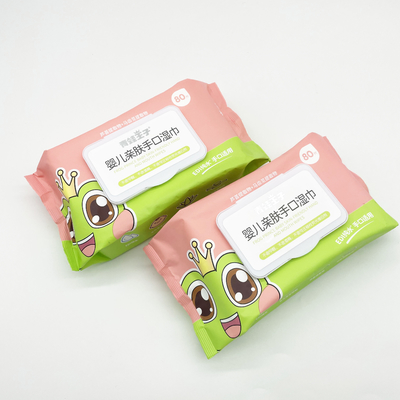 커스텀 로고는 무료 대나무 격양시킬수 있는 워터 기반을 둔 신생아 습식 와이퍼지 티우스스를 박취합니다