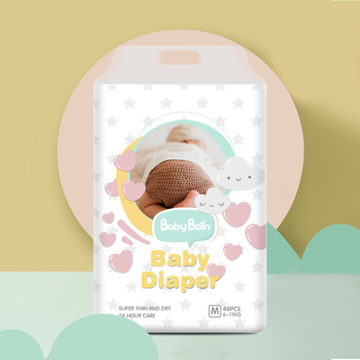 OEM 아기 소프트 면 트레이닝 바지 주의 일회용은 급에게 기저귀를 채웁니다