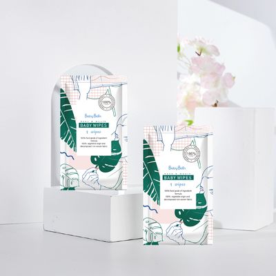 맞춘 버릴 수 있는 스픈레이스 비 우븐 물티슈 논문 아기 두꺼운 습식 와이퍼지