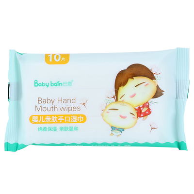 버릴 수 있는 개인 라벨 민감한 OEM 물 습식 와이퍼지 아기 손 구강 세정