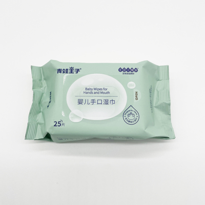맞춘 버릴 수 있는 스픈레이스 비 우븐 아기 두꺼운 습식 와이퍼지