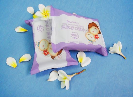 도매 고급 품질 80 Pcs 언샌티드되 물은 민감한 것을 위한 아기 습식 와이퍼지를 닦습니다