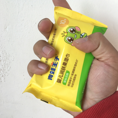 극단적 소프트를 청소하는 맞춘 면 아기 습식 와이퍼지
