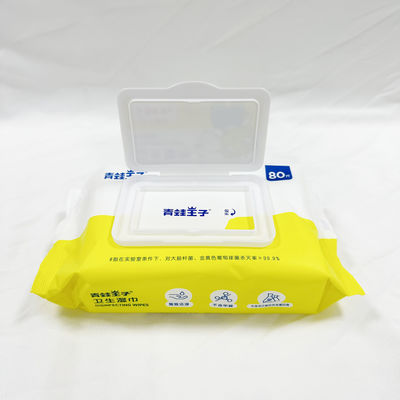 아이들 어른들을 위한 스픈레이스 부직포 버릴 수 있는 습식 와이퍼지