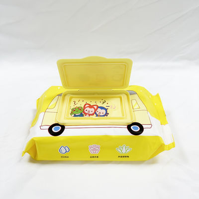 99.5% 수습윤성은 아기 습식 와이퍼지를 위한 손가락 얼굴 아기 수건을 닦습니다