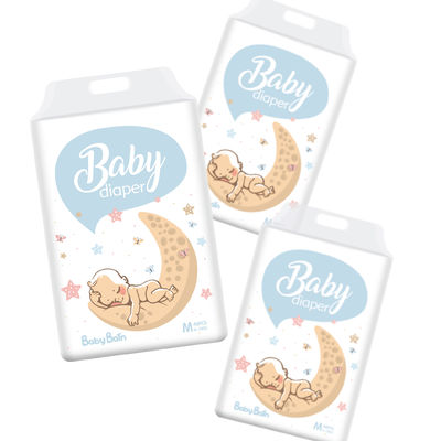 아기를 위한 제품 Eco 미생물에 의해 분해된 100% 대 섬유 버릴 수 있는 아기 성질 기저귀 기저귀