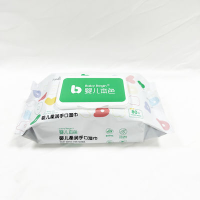 아기 세정을 위한 주문 제작된 개인 청소 주의 아기의 조직 습식 와이퍼지 유기적 대나무