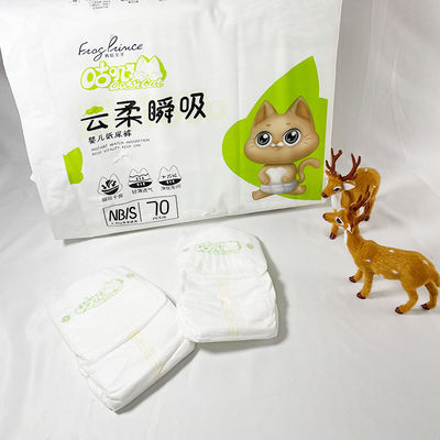 OEM 제품 100 대 섬유 버릴 수 있는 아기 성질 기저귀는 바지에게 기저귀를 채웁니다