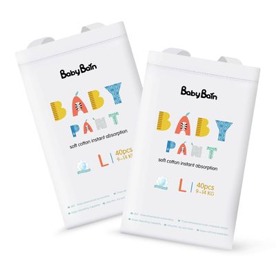 통기성이 있는 부드러운 높은 흡수 버릴 수 있는 아기 바지