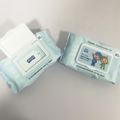 아기를 위한 귀여운 개인 라벨 공장도 가격 부드러운 민감한 우호적 습식 와이퍼지