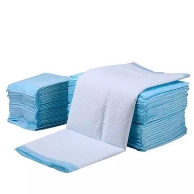 면 버릴 수 있는 언더 패드 45x60mm 60x60mm 푸른 분홍색