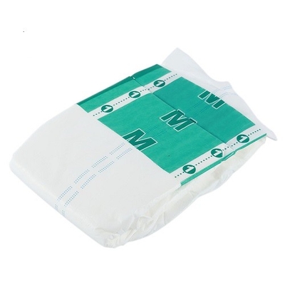 통기성이 있는 100g 부직포 버릴 수 있는 성인용 기저귀 매직 테이프 소프트