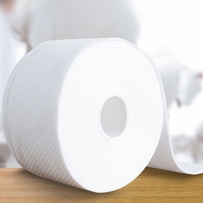 OEM ODM 면 건식 와이프 얼굴 면 마른 아기 100-120Pcs명과 성인 닦기