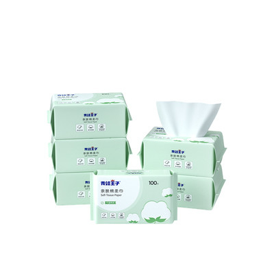 OEM 디소사블 마른 아기는 면 부드러운 얼굴 마른 세정 와이프를 닦습니다