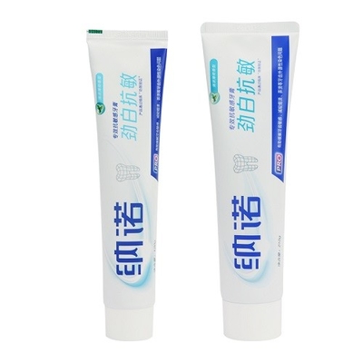 야자유 민감성 치아 치약 60g 구강 위생학 도구 실크스크린 인쇄