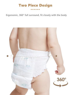 버릴 수 있는 아기는 통기성 배면 시이트와 기저귀 팬츠를 끌어올립니다