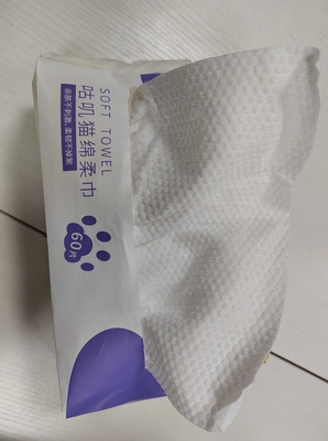 아기들 피부 미용을 위한 면 빈 우븐 버릴 수 있는 건식 와이프
