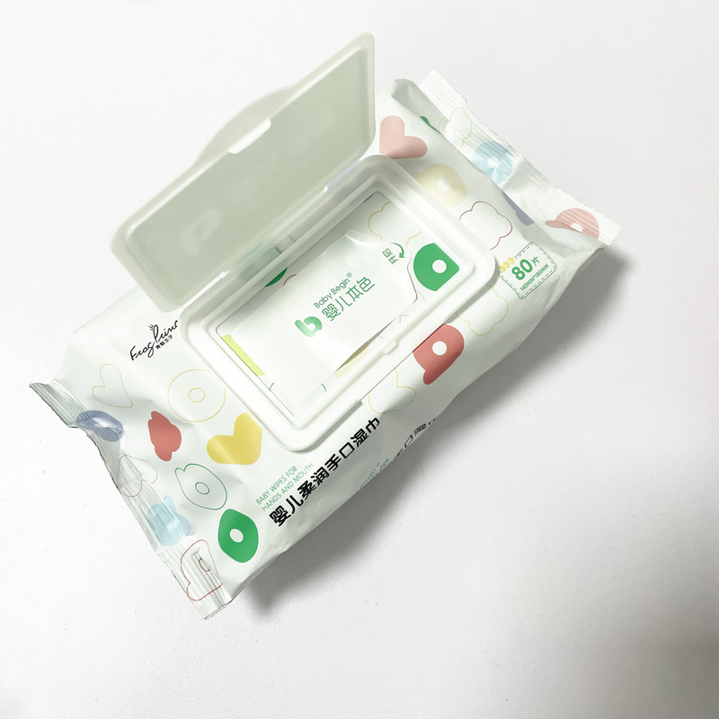 전문적인 맞춘 극단적 부드러운 비직조 아기 습식 와이퍼지