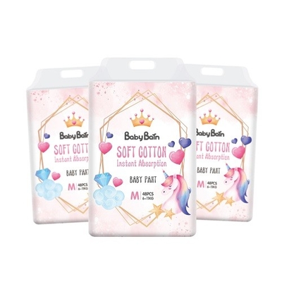밤 시간 수입된 SAP 아기 풀업은 Ｍ / Ｌ / XL / XL에게 기저귀를 채웁니다