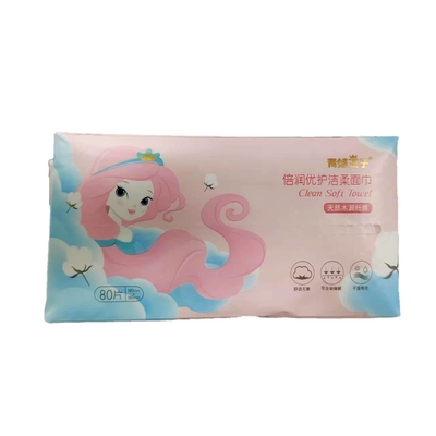 80개 부분은 다중 목적 버릴 수 있는 건식 와이프로 일회용 손수건을 말립니다