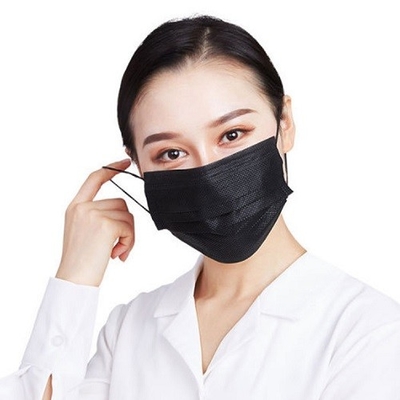 OEM 귀걸이 일회용 얼굴 마스크 비직조 플라스틱 덮인 알루미늄